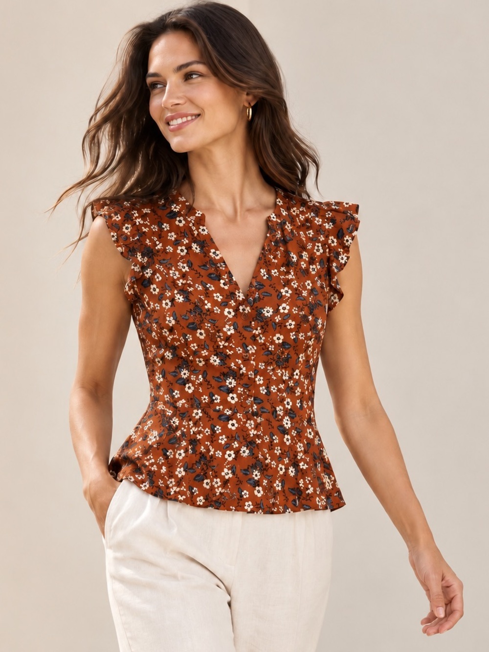 🎉5 for $45🎉 Monteau top blouse shirt size S